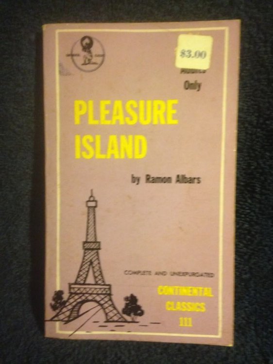 Pleasure Island Continental Classics Erotica Book CC-111 by Ramon Albars