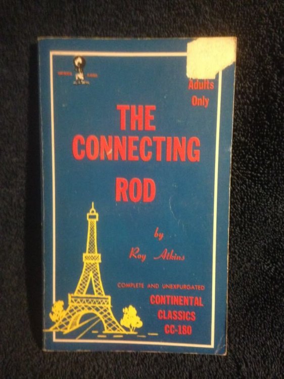 The Connecting Rod Continental Classics Erotica Book CC-180 by Roy Atkins