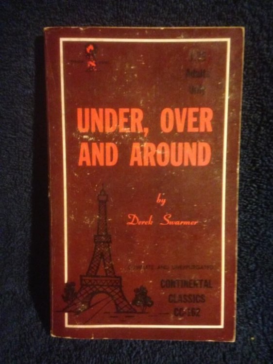 Under, Over and Around Continental Classics Erotica Book CC-162 by Derek Swarmer