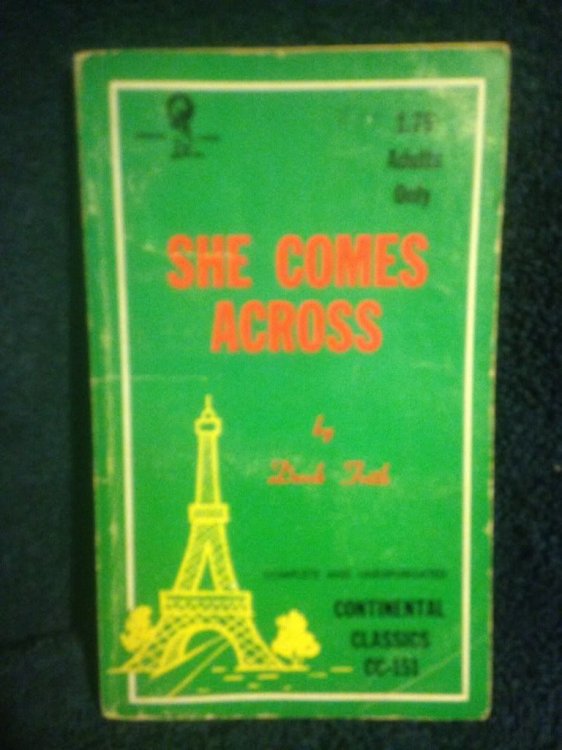 She Comes Across Continental Classics Erotica Book CC-151 by Derek Frith