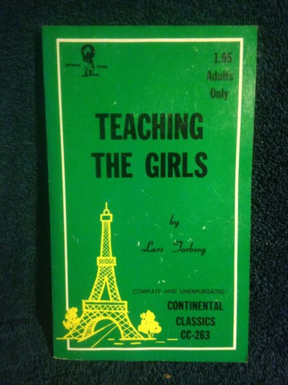 Teaching the Girls Continental Classics CC-263 Erotica Book by Lars Torberg