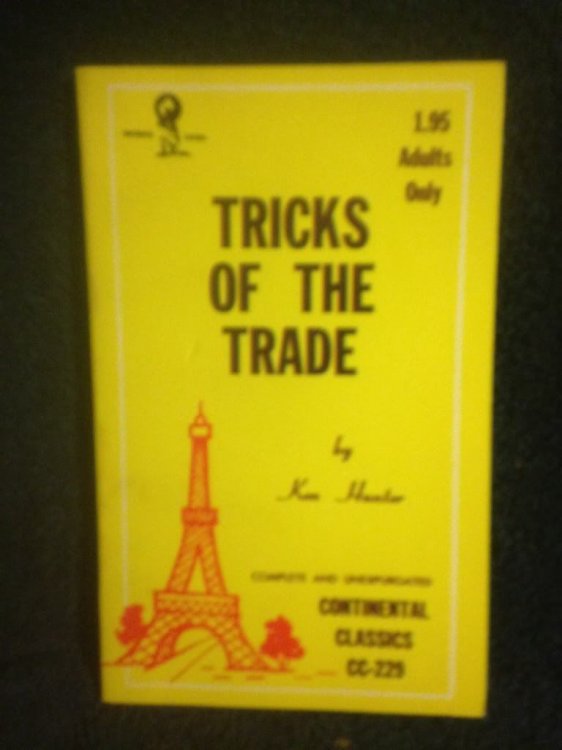 Tricks of the Trade Continental Classics CC-229 Erotica Book by Ken Hunter