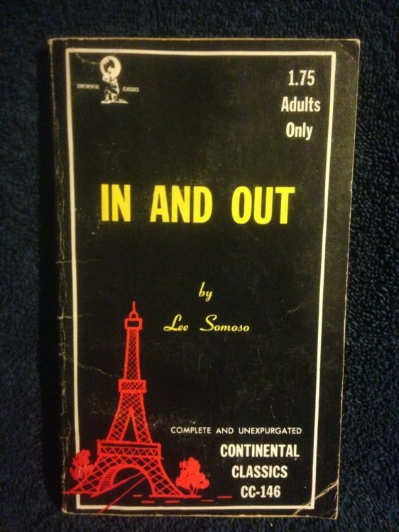 In and Out Continental Classics CC-146 Erotica Book by Lee Somoso