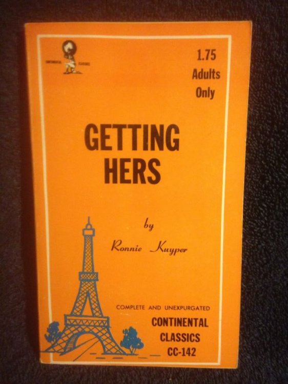 Getting Hers Continental Classics CC-142 Erotica Book by Ronnie Kuyper