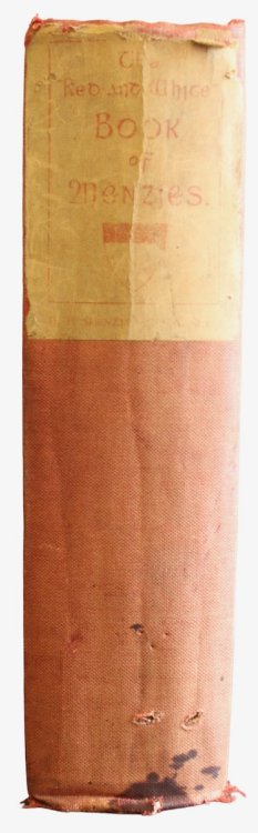 The "Red and White" Book of Menzies; The History of Clan Menzies and Its Chiefs.