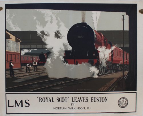 "Royal Scott" Leaves Euston.