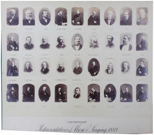 Contemporary Representatives of Music and Singing.