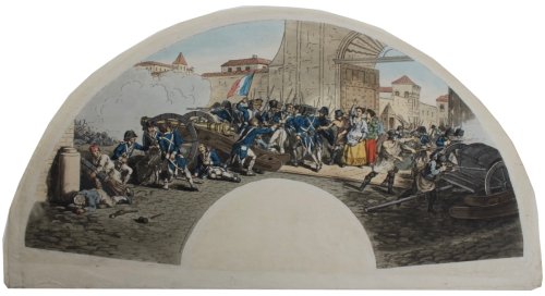[Dos de Mayo Uprising, 1808] Dia Dos de Mayo de 1808. En Madrid. Mueren Daviz Verlarde defendiendo el Parque de Artilleria.