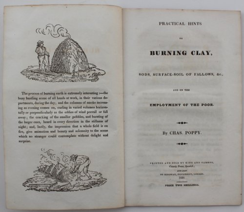 Practical Hints on Burning Clay, Sods, Surface-soil of Fallows, &c. and on the Employment of the Poor.