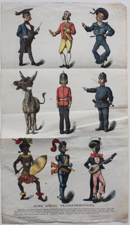 Some Social Transformations [a transformation “heads, bodies, legs” game]