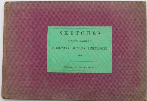 Sketches Done for Charity by Charlesana Posthema Penruddocke.