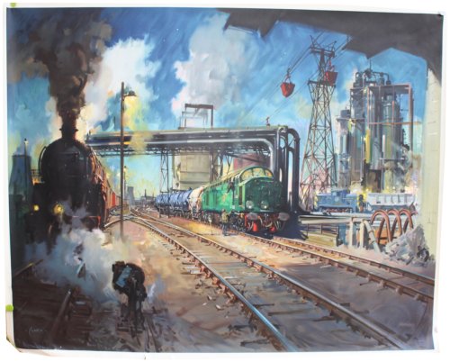 ICI Billingham Chemical Works - South Grid Sidings. [Service to Industry]
