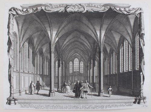 Temple Church [Interior View].