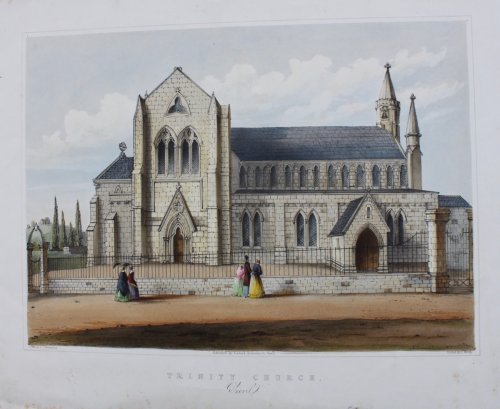 Trintity Church, Yeovil. [Exterior and Interior Views]