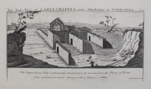 The East View of Lady’s Chappel, near Osmotherley in Yorkshire.
