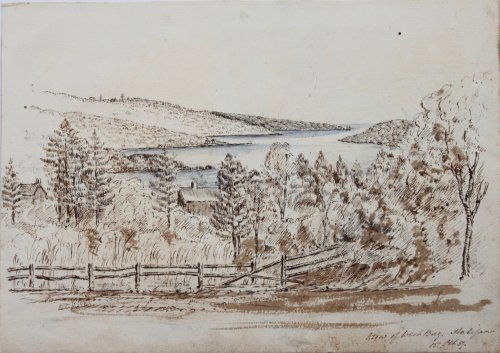 View of West Bay, Halifax, Nova Scotia.