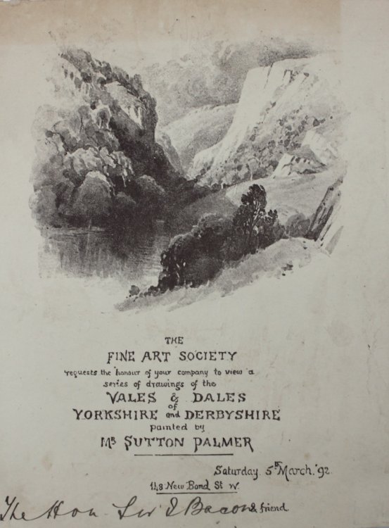 A Series of Drawings of the Vales & Dales of Yorkshire and Derbyshire.