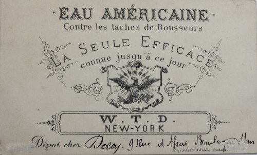 Eau Am&eacute;ricaine Contre les taches de Rousseurs. La Seule Efficace connue jusqu&rsquo;&agrave; ce jour.