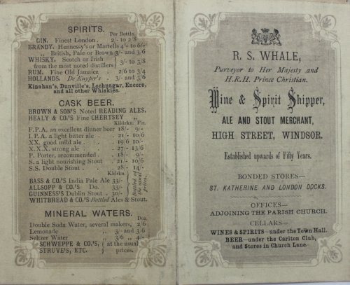 Wine and Spirit Shipper.