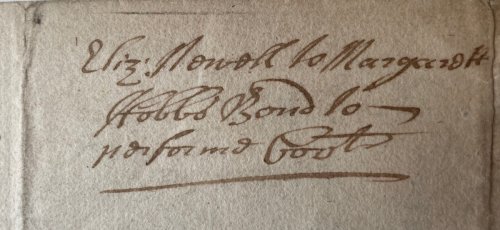 Mortgage Document between Elizabeth Newell and Margaret Hobbs.