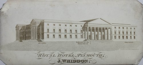 The Royal Hotel [with Theatre and Assembly Rooms]. J. Whiddon.