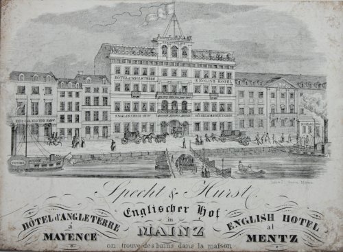 Specht & Hurst, Englischer Hotel.