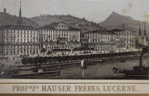 Propres. Hauser Frères, Lucerne.