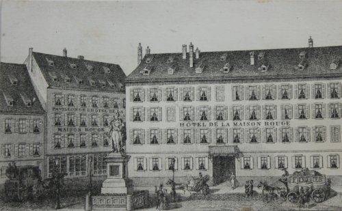 Hotel de la Maison Rouge.
