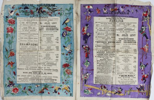 [Programme] Week Ending March 19th. 1887. Afternoon and Evening.