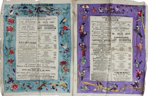 [Programme] Week Ending March 19th. 1887. Afternoon and Evening.
