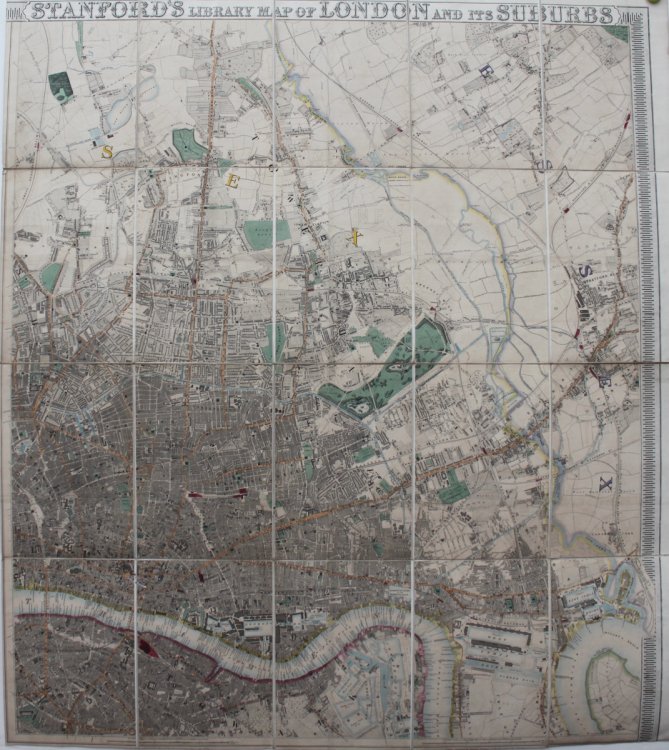 Stanford’s Library Map of London and Its Suburbs.
