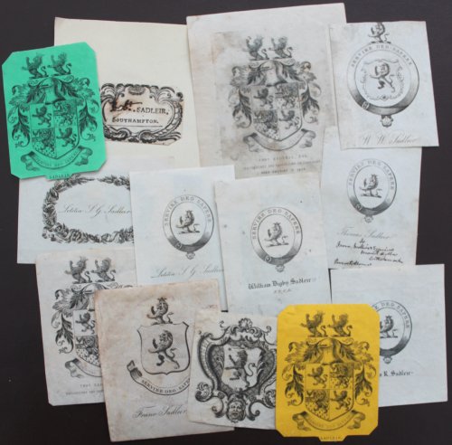 12 Book Labels and Tickets.