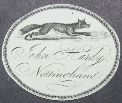 Engraved Label or Book Ticket.
