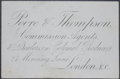 Commission Agents & Dealers in Colonial Produce.