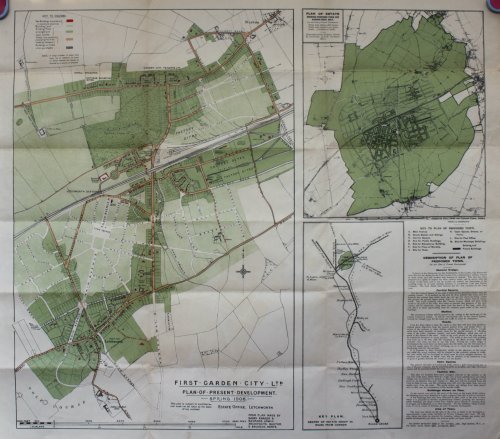 [Letchworth] Plan of Present Development.