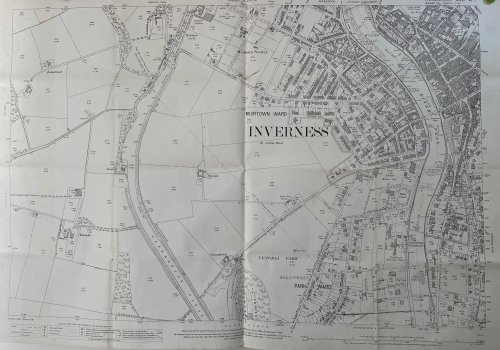 The Town of Inverness. 25 inches to the mile. 3 sheets.