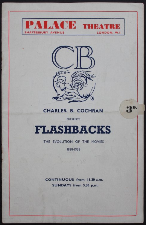 Flashbacks, the Evolution of the Movies 1838 - 1938.