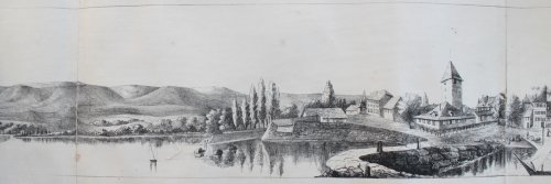 Panorama du Lac de Genève Pris de la Jettée [sic] d’Ouchy.