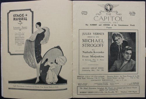 Jules Verne&rsquo;s Immortal Epic Michael Strogoff, with Nathalie Kovanko and Ivan Mosjoukine.