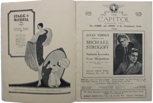 Jules Verne&rsquo;s Immortal Epic Michael Strogoff, with Nathalie Kovanko and Ivan Mosjoukine.