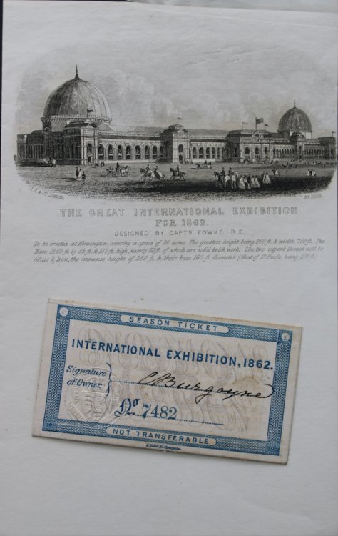 Season Ticket and Notepaper.