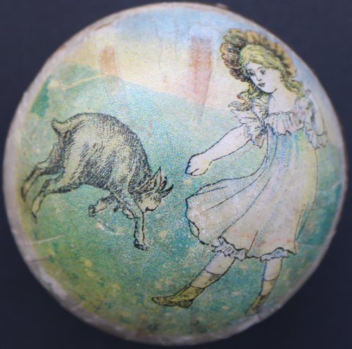 Papier Maché Baby’s Ball.