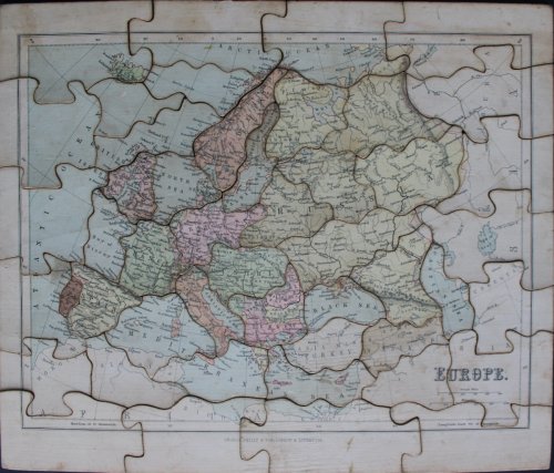 Peacock’s Double Dissection. Geography. Europe.