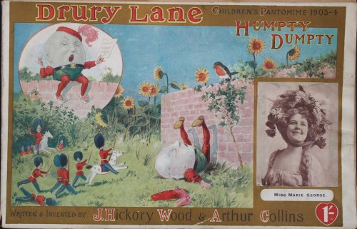 The Children’s Pantomime Humpty Dumpty. [Book of Words]