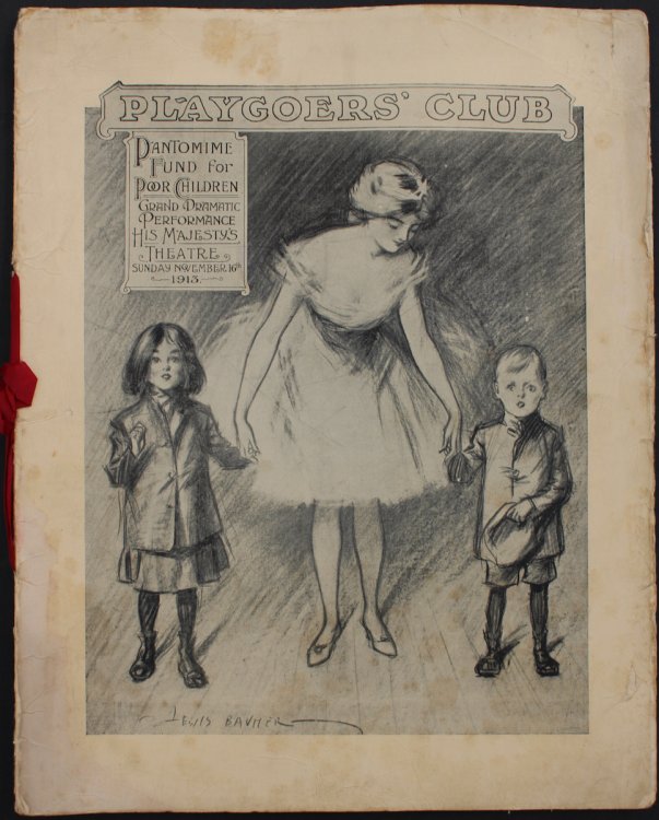 Grand Dramatic Performance In Aid of the Playgoers’ Club Pantomime Fund for Poor Children. [Programme]