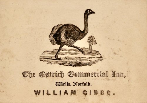 The Ostrich Commercial Inn, Wells, Norfiolk, William Gibbs.