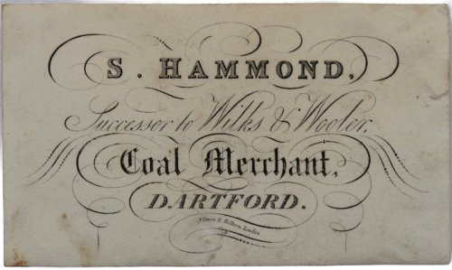 Image for Successor to Wiles & Wooler, Coal Merchant, Dartford. Successor to Wiles & Wooler, Coal Merchant, Dartford.