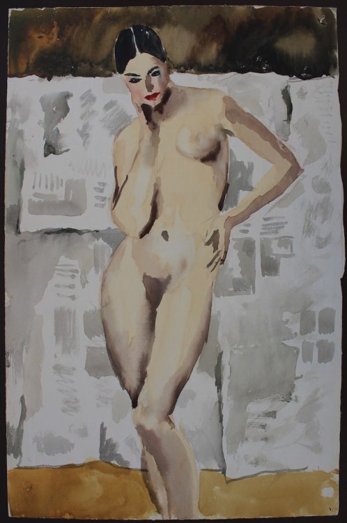 Nude Woman, Standing.