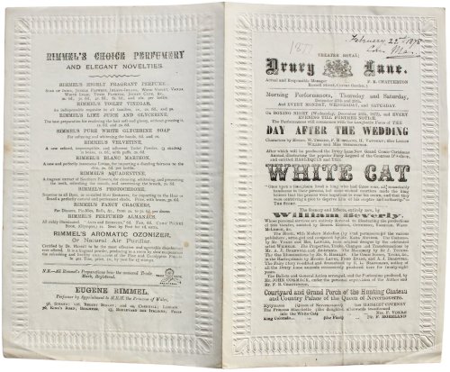 Day After the Wedding. Harlequin and the White Cat [popular fairy legend by Countess D’Aulnoy]