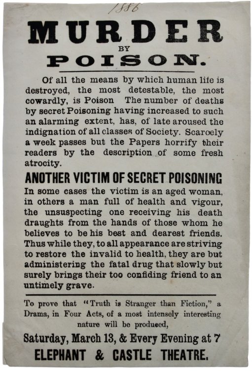 Murder by Poison. A Drama in Four Acts.